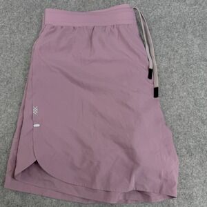 Rhone Men's 5" Extra Mile Lined Shorts Discreet Mauve Lightweight‎ Elastic Waist